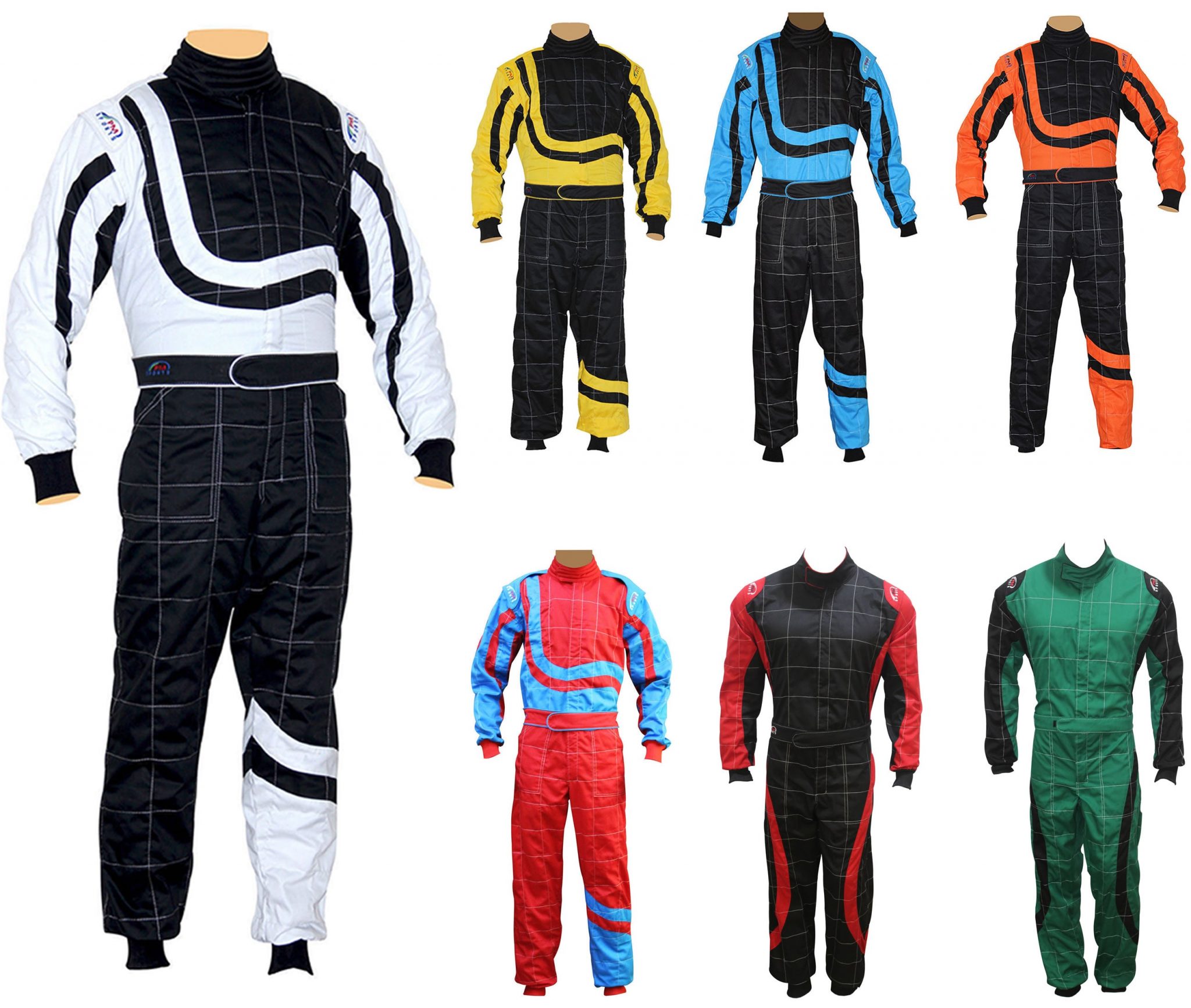 Kids Karting Suit Racing Suit Poly Cotton One Piece (316 years)